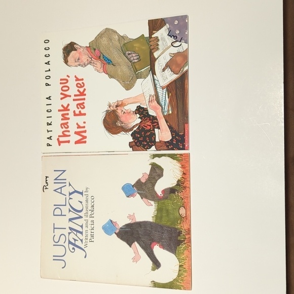 Patricia Polacco Paperback Book Set of 2 Used Books - Picture 1 of 5